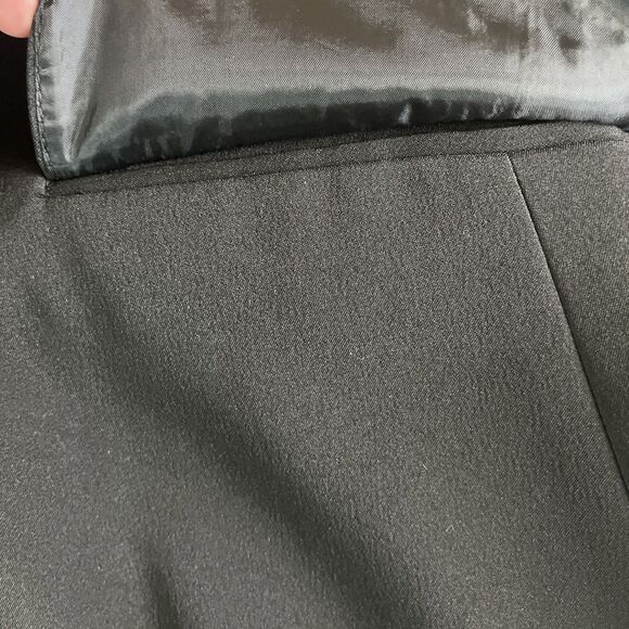 John Meyer Collection Womens 12 Blazer Black Long Sleeve One Button Lined Jacket - Picture 7 of 14